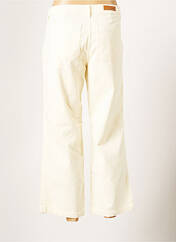 Pantalon 7/8 beige HAPPY pour femme seconde vue