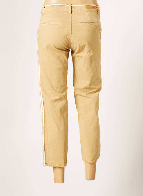 Pantacourt beige HAPPY D. BY DAMART pour femme