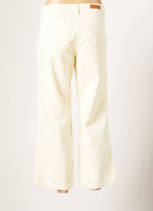 Pantalon 7/8 beige HAPPY pour femme