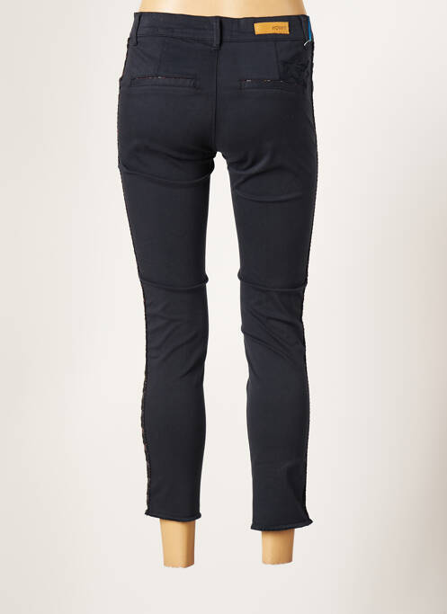 Pantalon 7/8 bleu HAPPY pour femme