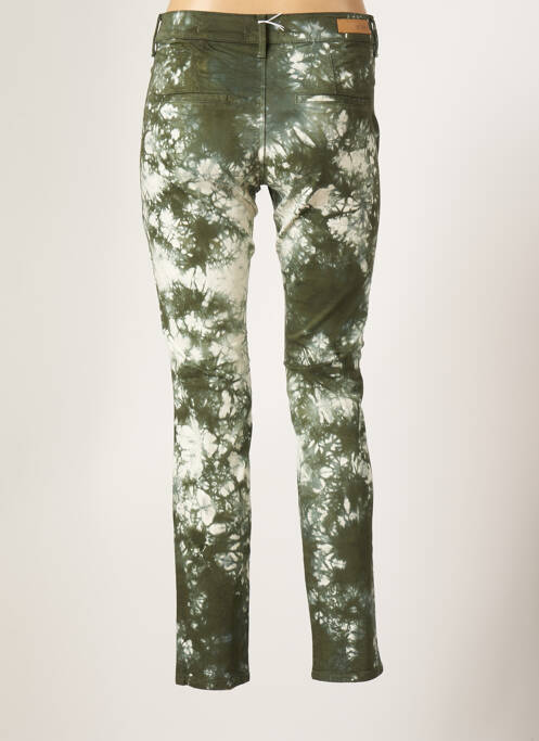 Pantalon 7/8 vert HAPPY pour femme