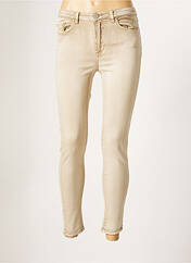 Jeans skinny beige VILA pour femme seconde vue
