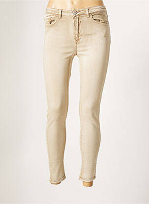 Jeans skinny beige VILA pour femme