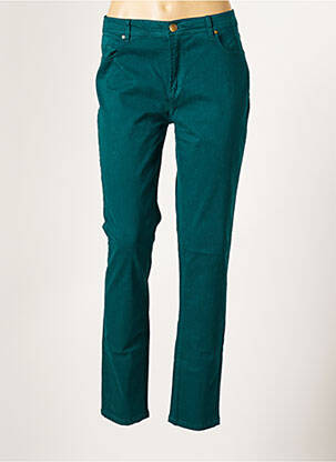 Pantalon slim vert BEST MOUNTAIN pour femme