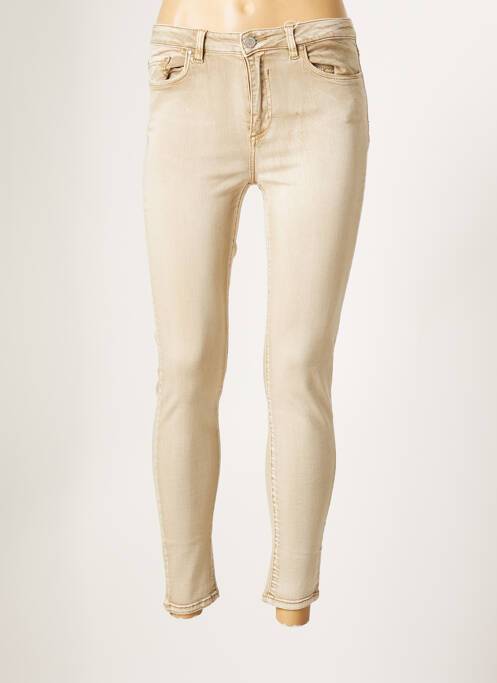 Jeans skinny beige VILA pour femme