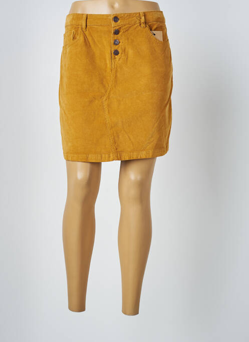 Jupe courte poches jaune BEST MOUNTAIN femme