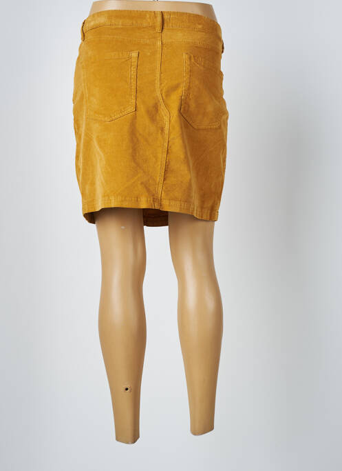 Jupe courte jaune BEST MOUNTAIN pour femme