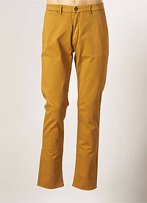 Pantalon chino orange HAPPY pour homme