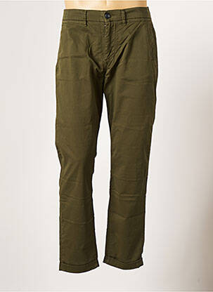 Pantalon chino vert SELECTED pour homme