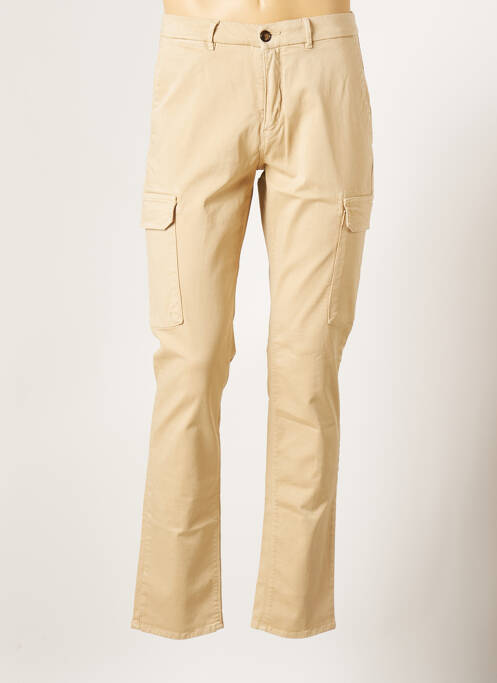 Pantalon cargo beige HAPPY pour homme