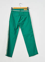 Pantalon chino vert HAPPY pour femme seconde vue