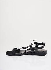 Sandales/Nu pieds noir REQINS pour femme seconde vue