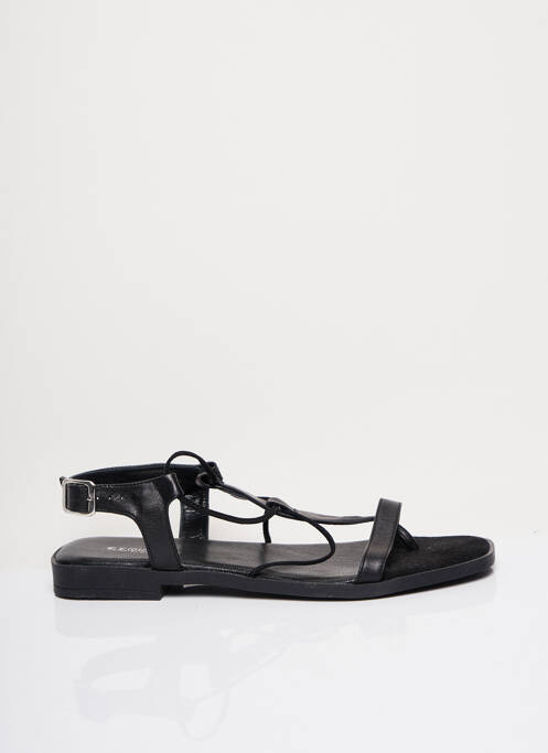 Sandales/Nu pieds noir REQINS pour femme