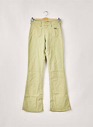 Jean coupe flare stretch taille normale vert CIMARRON femme
