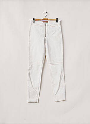 Jeans coupe slim slim taille haute blanc JOE S femme