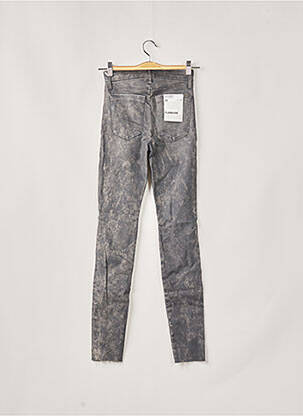 Jeans coupe slim slim taille haute gris JOE S femme