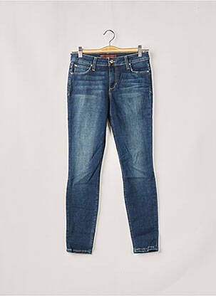 Jeans coupe slim broderie rivets taille normale bleu JOE S femme