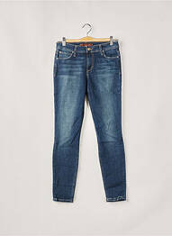 Jeans coupe slim broderie rivets taille normale bleu JOE S femme
