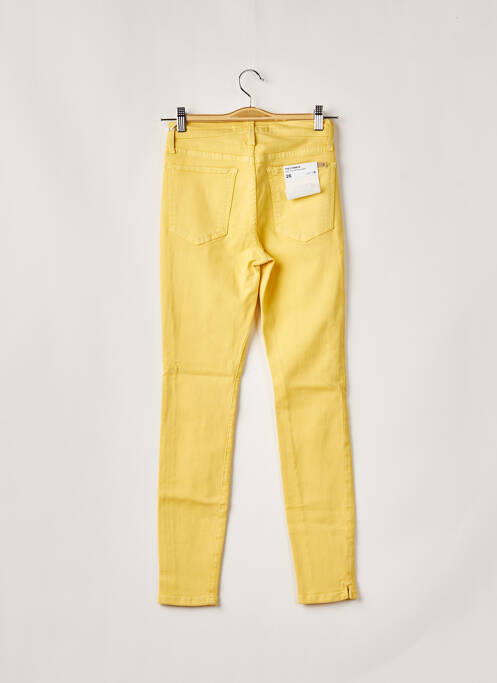 Jeans coupe slim slim taille haute jaune JOE S femme