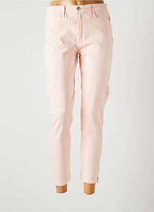 Pantacourt stretch taille normale rose JOE S femme
