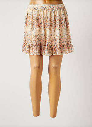 Jupe longue imprimé fantaisie orange MOLLY BRACKEN femme