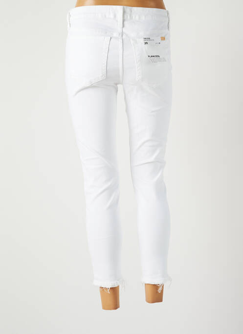 Pantacourt blanc JOE S pour femme