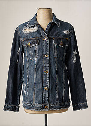 Veste en jean manches longues bleu COLCCI homme