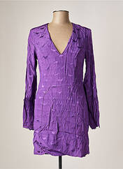 Robe courte violet COLCCI pour femme seconde vue