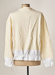 Sweat-shirt beige SISLEY pour femme seconde vue