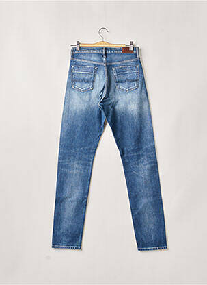 Jeans coupe slim broderie rivets taille normale bleu DONOVAN femme