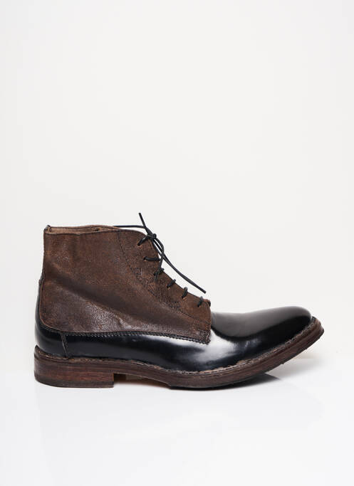 Bottines/Boots noir MOMA pour homme