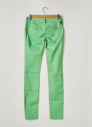 Jegging stretch taille basse vert FREESOUL femme