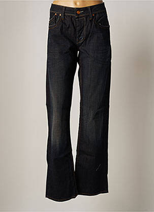 Jeans coupe droite bleu GSUSOD pour homme