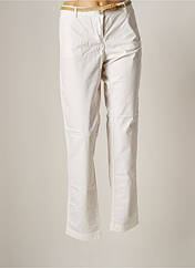 Pantalon chino blanc MAISON SCOTCH pour femme seconde vue