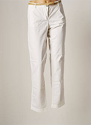 Pantalon chino blanc MAISON SCOTCH pour femme