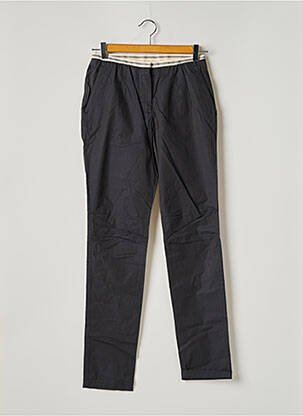 Pantalon 7/8 tissage popeline taille basse gris MY PANTS femme