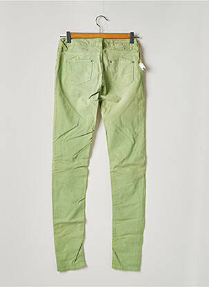 Pantalon slim taille basse taille basse vert RWD femme