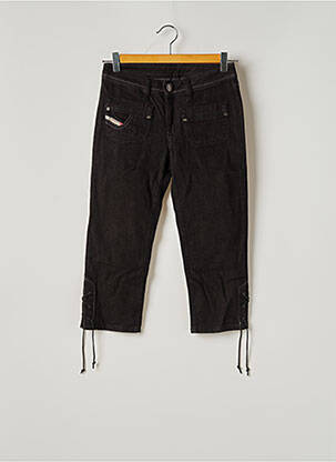 Corsaire stretch taille basse noir DIESEL femme