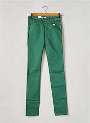 Pantalon slim vert WHITE LAB CULTURE pour femme seconde vue