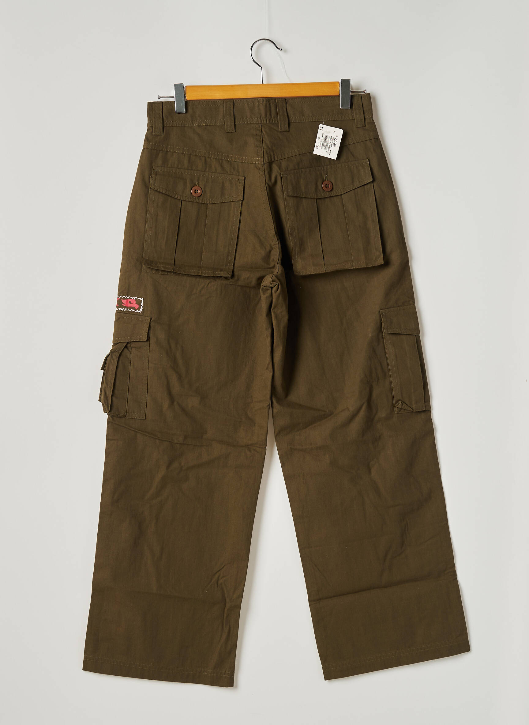 Pantalon cargo  ADULTE - Vert – les ptits mosüs