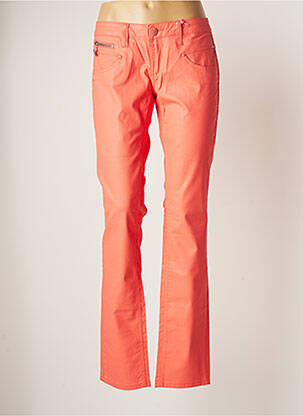 Pantalon slim taille basse taille basse orange FREEMAN T.PORTER femme