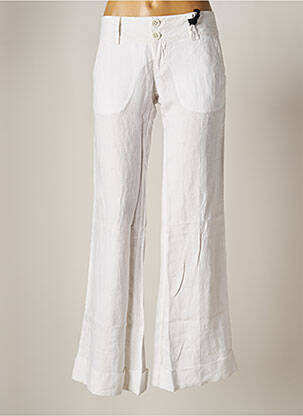 Pantalon flare blanc FREEMAN T.PORTER pour femme