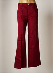 Pantalon flare rouge FREEMAN T.PORTER pour femme seconde vue