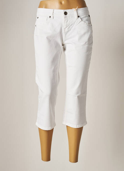 Jeans coupe slim blanc FREEMAN T.PORTER pour femme