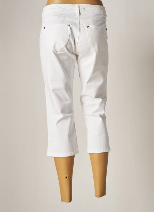 Jeans coupe slim blanc FREEMAN T.PORTER pour femme