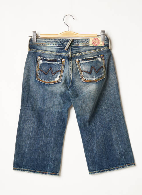 Bermuda bleu LE TEMPS DES CERISES pour femme