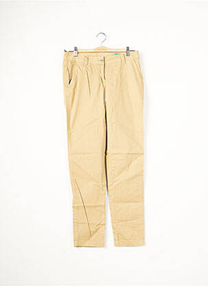 Pantalon chino taille basse taille basse beige REPLAY femme
