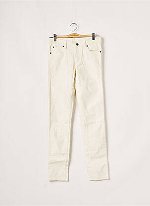 Pantalon slim stretch taille normale beige CHEAP MONDAY femme