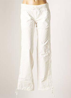 Pantalon droit blanc ONLY pour femme