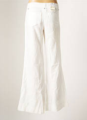 Pantalon flare blanc FIRETRAP pour femme seconde vue